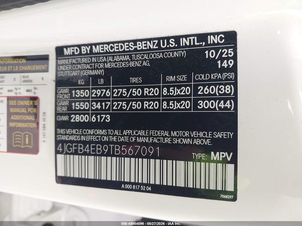 2026 MERCEDES-BENZ GLE 350 GLE350