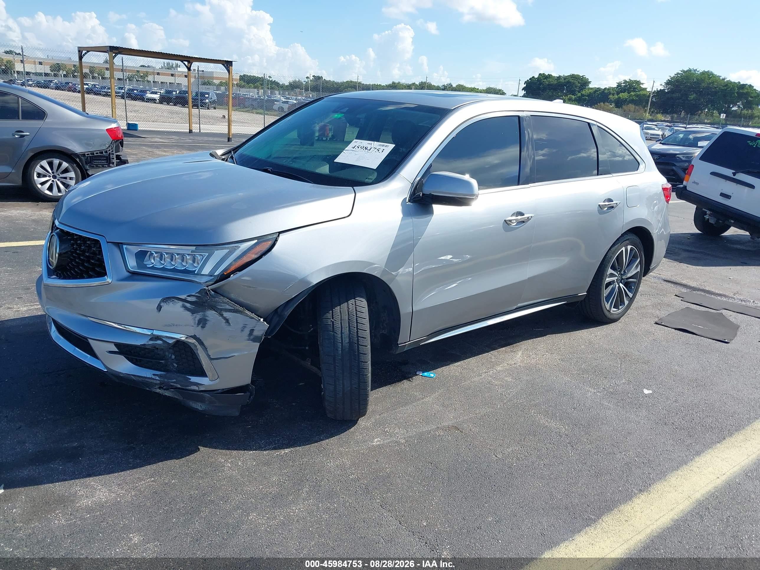 2019 ACURA MDX TECH PKG — I2
