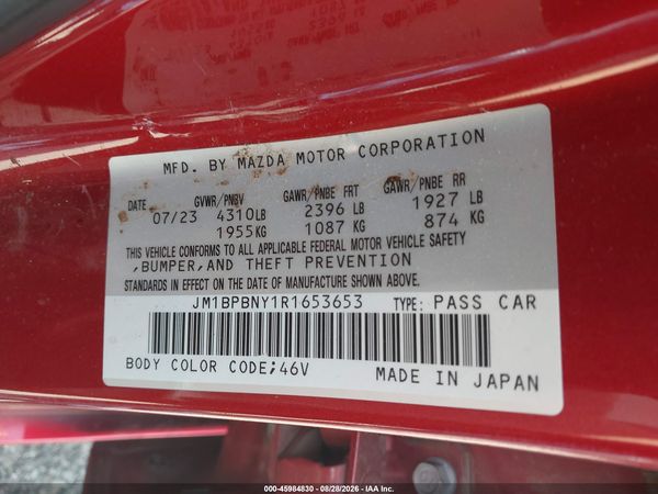 2024 MAZDA MAZDA3 2.5 TURBO PREMIUM PLUS — I9