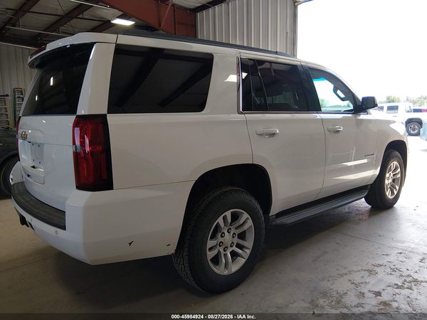 2017 CHEVROLET TAHOE LS — I4