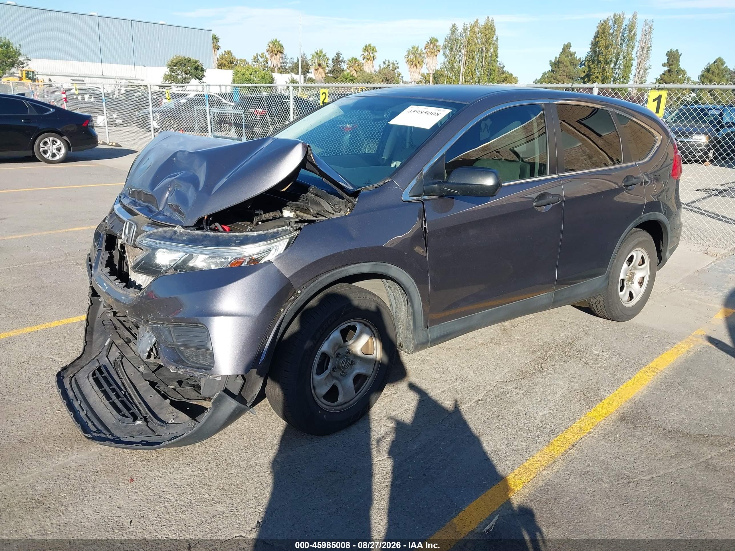 2016 HONDA CR-V LX — I2