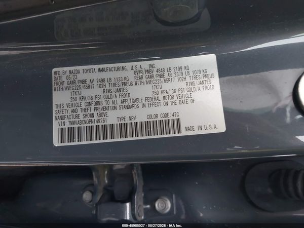 2023 MAZDA CX-50 2.5 S PREFERRED PLUS — I9