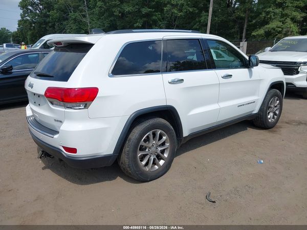 2016 JEEP GRAND CHEROKEE LIMITED — I4