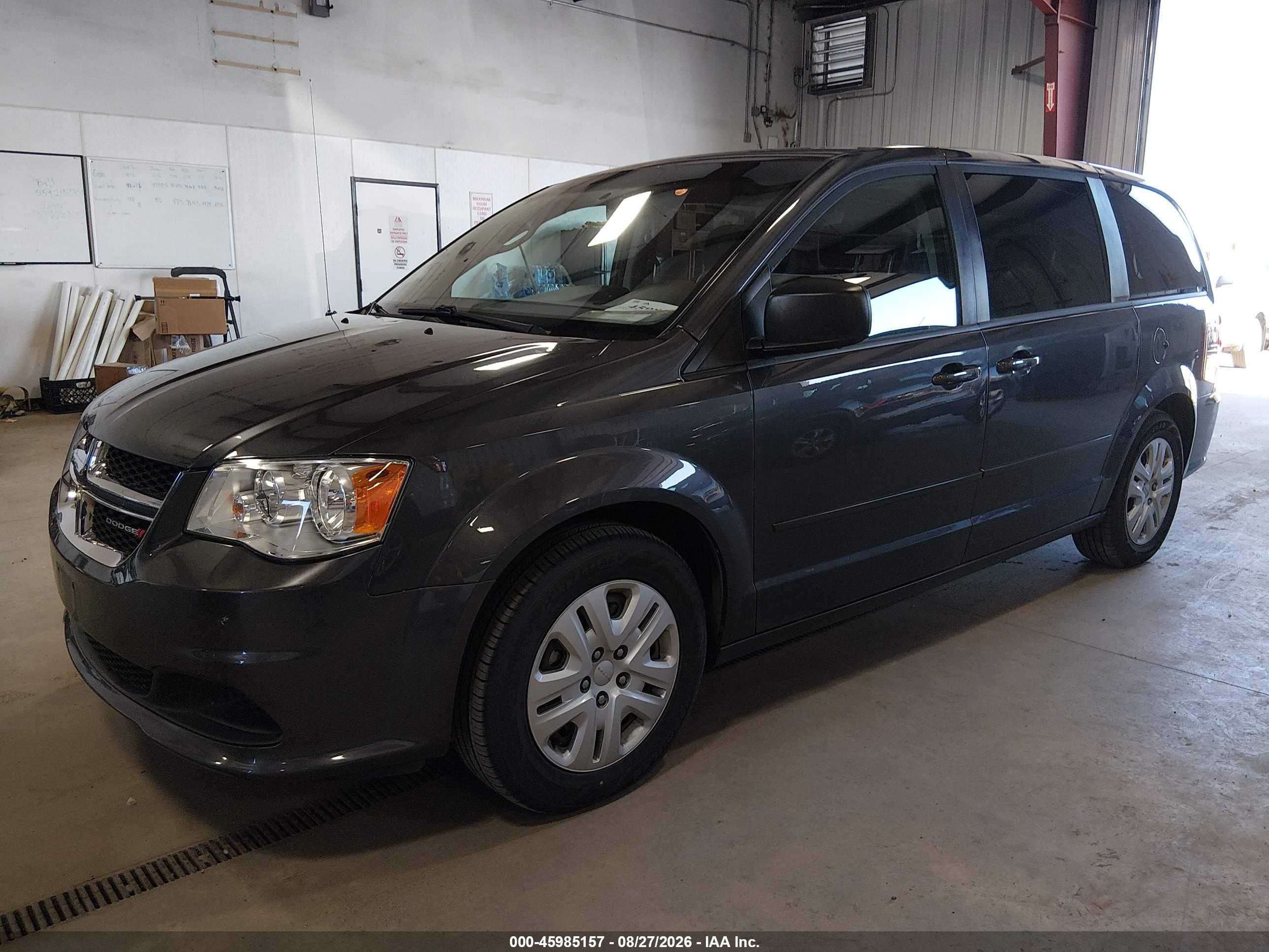 2017 DODGE GRAND CARAVAN SE — I2