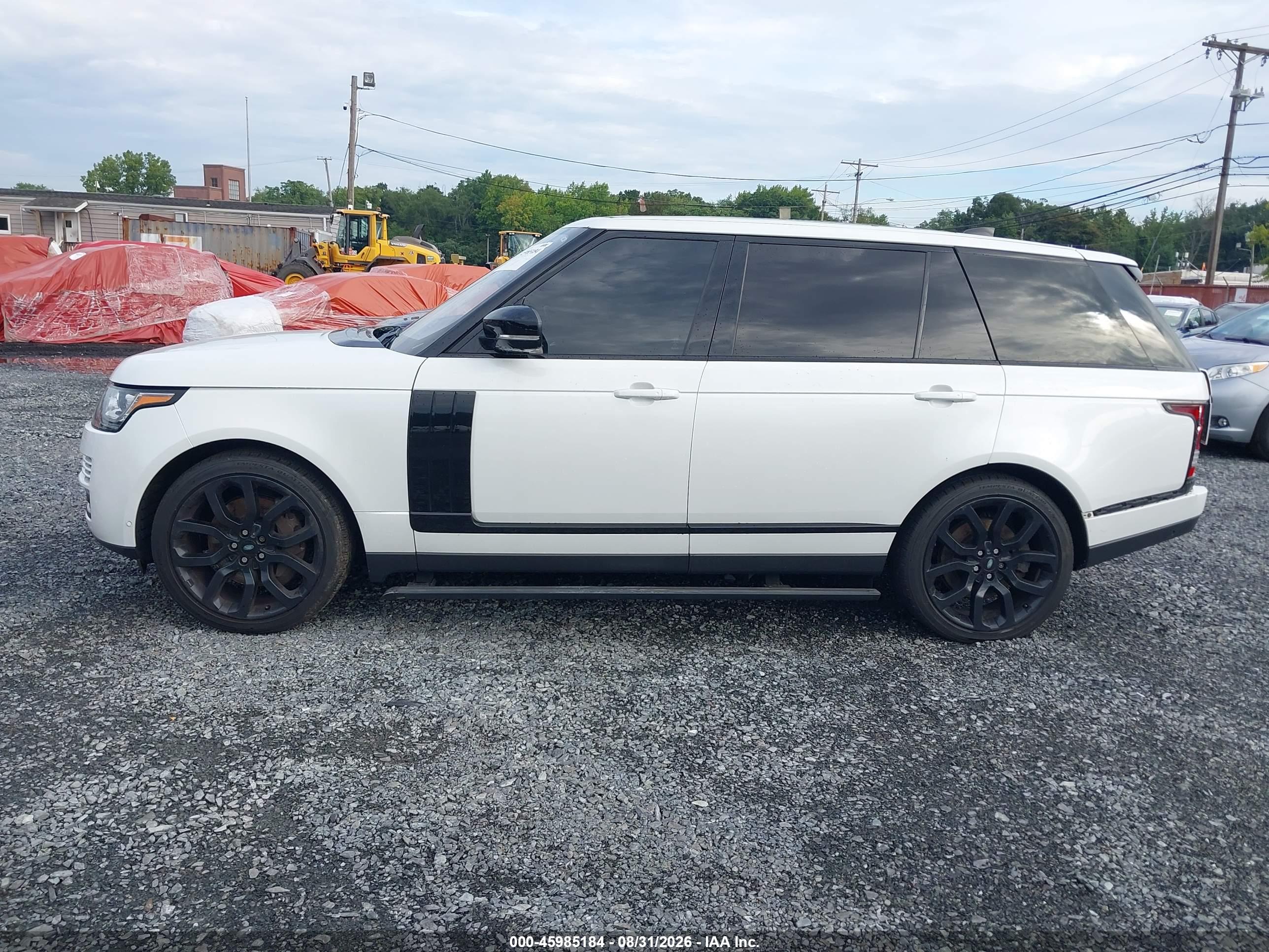 2017 LAND ROVER RANGE ROVER 5.0L V8 SUPERCHARGED