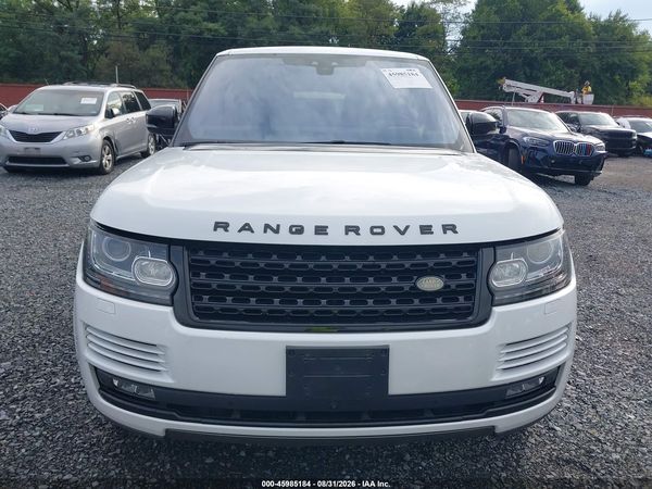 2017 LAND ROVER RANGE ROVER 5.0L V8 SUPERCHARGED