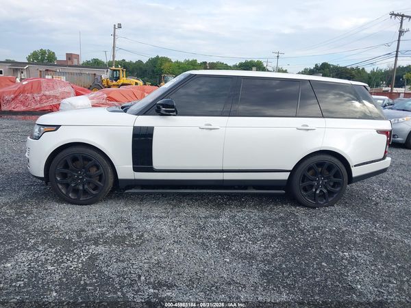 2017 LAND ROVER RANGE ROVER