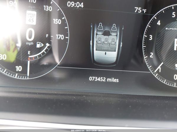 2017 LAND ROVER RANGE ROVER 5.0L V8 SUPERCHARGED