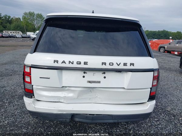 2017 LAND ROVER RANGE ROVER 5.0L V8 SUPERCHARGED