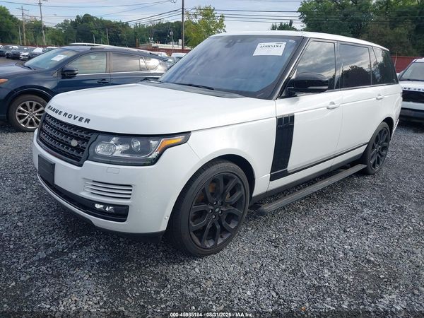 2017 LAND ROVER RANGE ROVER 5.0L V8 SUPERCHARGED