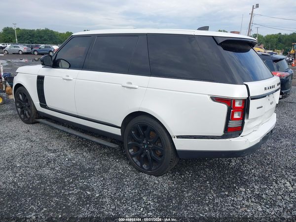 2017 LAND ROVER RANGE ROVER 5.0L V8 SUPERCHARGED