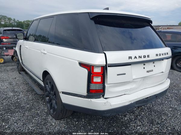 2017 LAND ROVER RANGE ROVER 5.0L V8 SUPERCHARGED