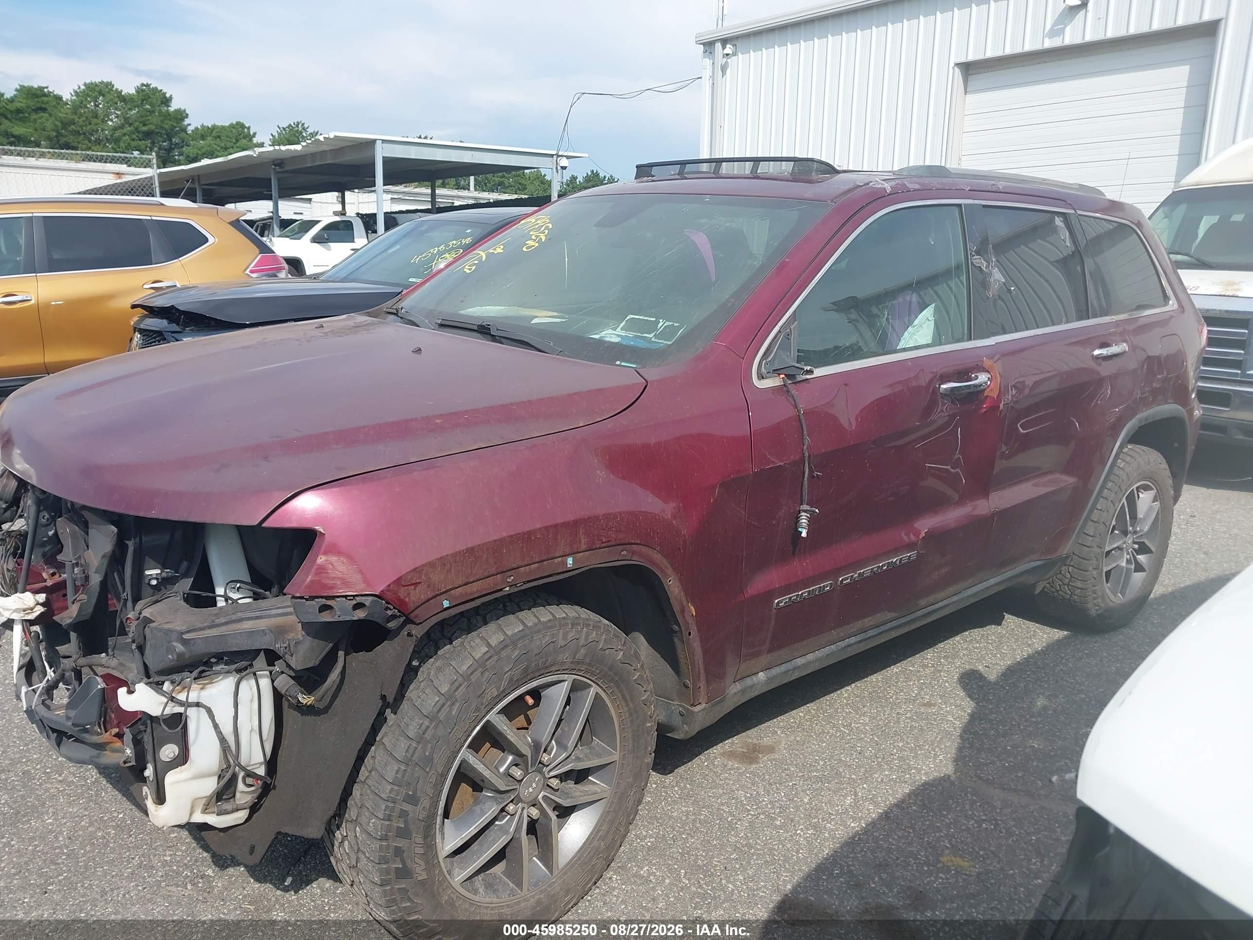 2018 JEEP GRAND CHEROKEE LIMITED 4X4
