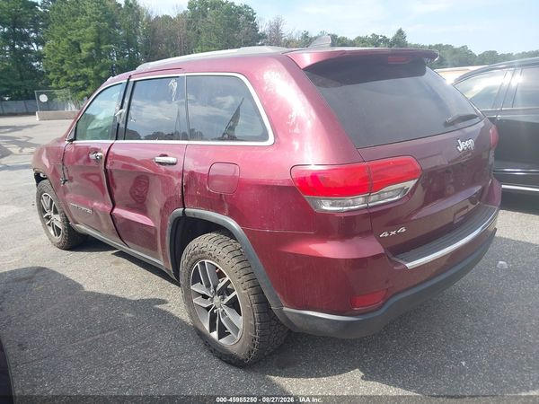2018 JEEP GRAND CHEROKEE LIMITED 4X4
