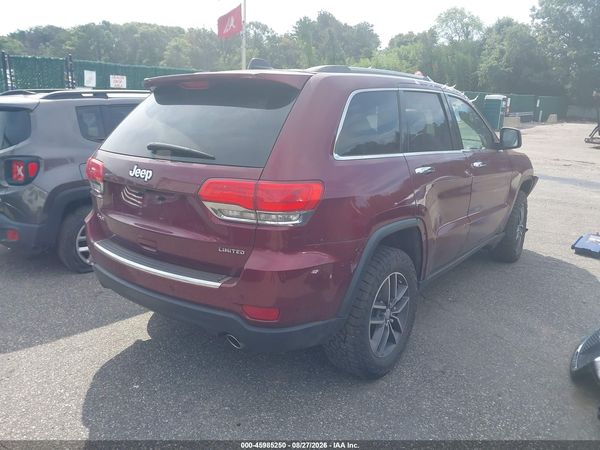 2018 JEEP GRAND CHEROKEE LIMITED 4X4