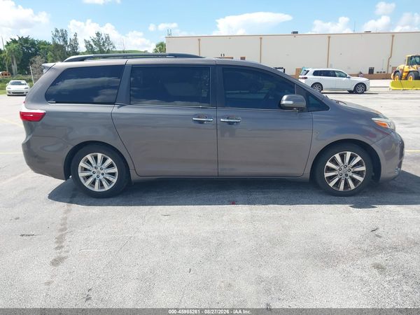 2016 TOYOTA SIENNA LIMITED 7 PASSENGER