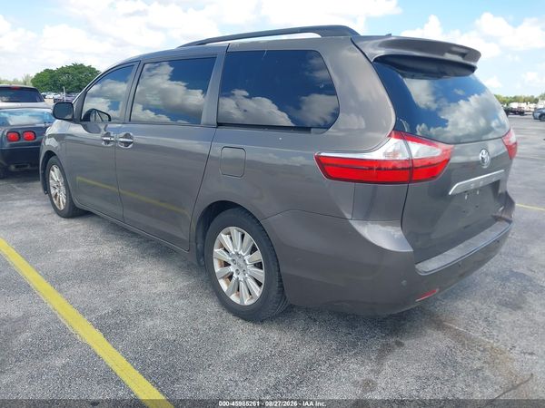 2016 TOYOTA SIENNA LIMITED 7 PASSENGER