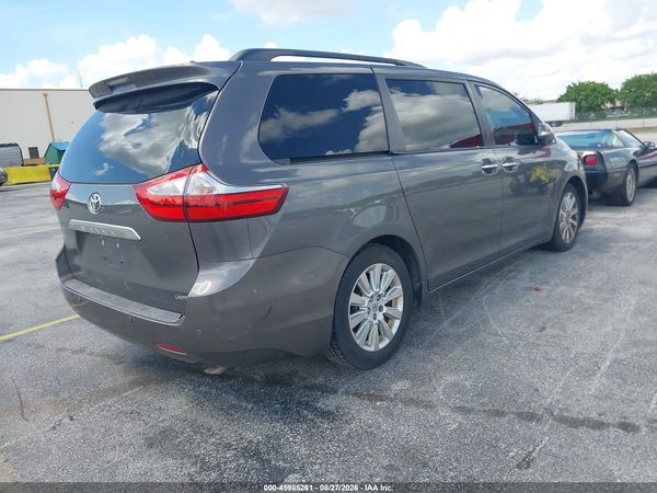 2016 TOYOTA SIENNA LIMITED 7 PASSENGER