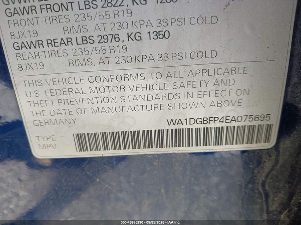2014 AUDI Q5 3.0T PREMIUM PLUS — I9