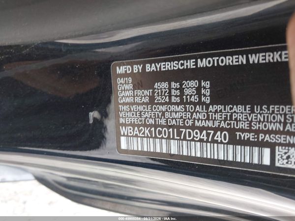 2020 BMW 230I XDRIVE — I9