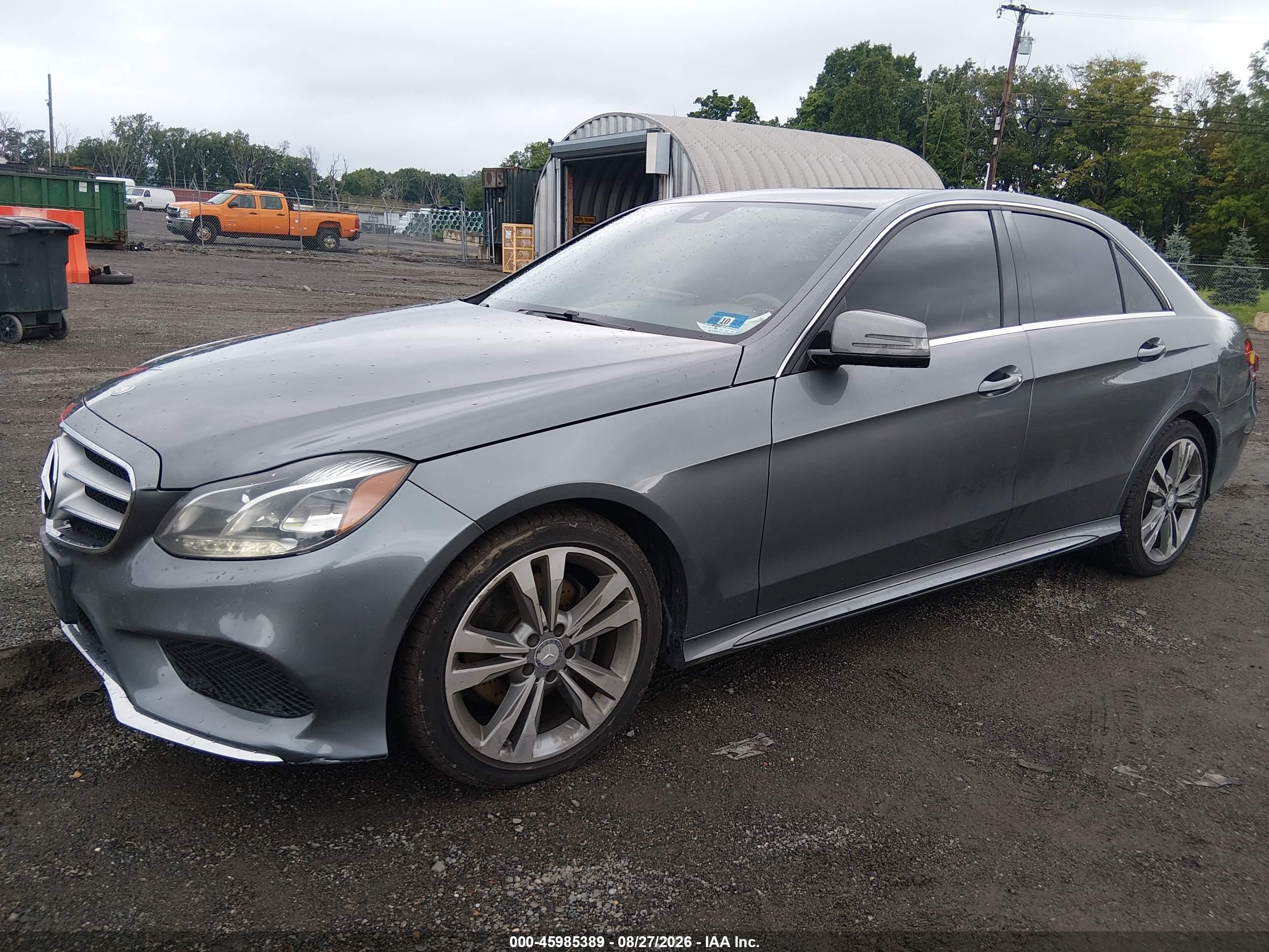 2016 MERCEDES-BENZ E 350 4MATIC — I2