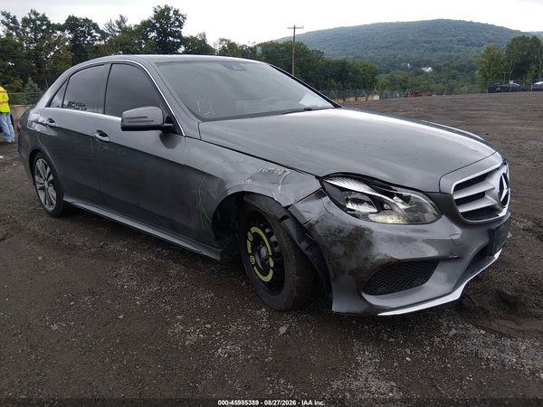 2016 MERCEDES-BENZ E 350 4MATIC — I1