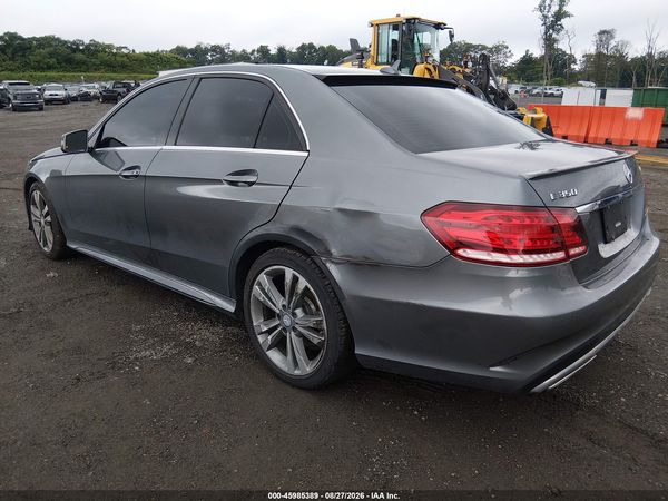 2016 MERCEDES-BENZ E 350 4MATIC — I3