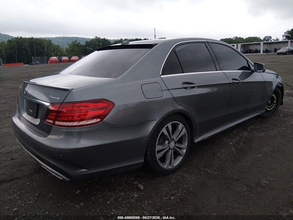 2016 MERCEDES-BENZ E 350 4MATIC — I4