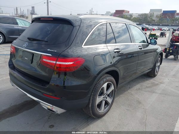 2018 MERCEDES-BENZ GLC 300 4MATIC — I4