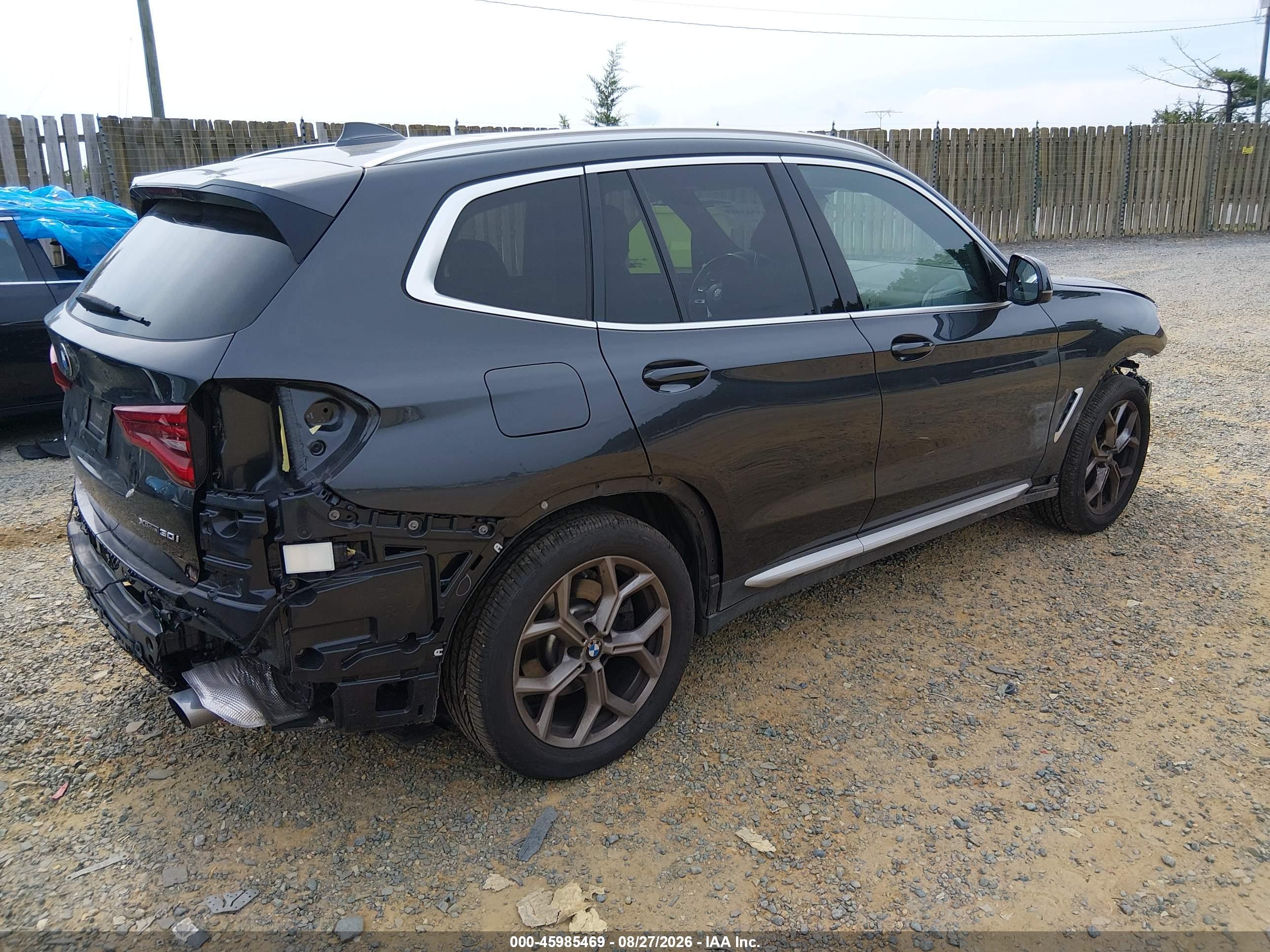 2021 BMW X3 XDRIVE30I — I4