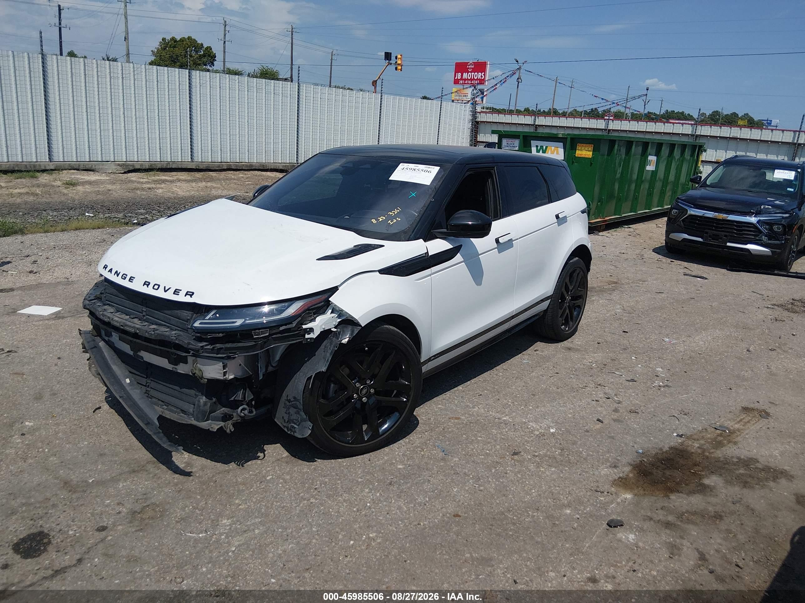 2021 LAND ROVER RANGE ROVER EVOQUE R-DYNAMIC HSE — I2