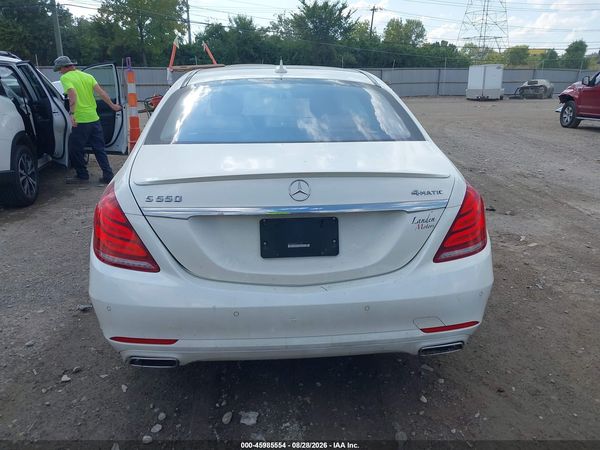 2015 MERCEDES-BENZ S 550 4MATIC