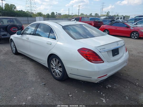 2015 MERCEDES-BENZ S 550 4MATIC