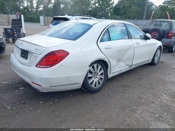 2015 MERCEDES-BENZ S 550 4MATIC