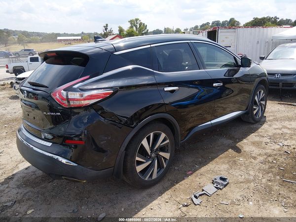 2018 NISSAN MURANO PLATINUM — I4