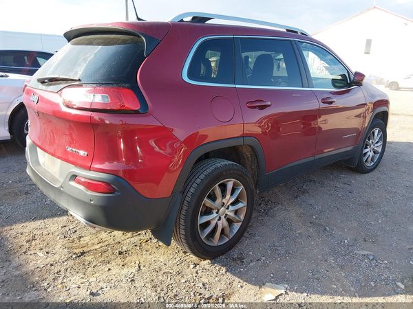 2017 JEEP CHEROKEE LIMITED 4X4 — I4