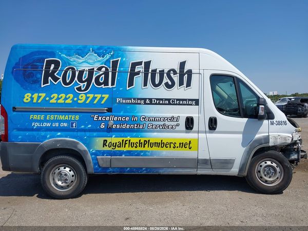 2017 RAM PROMASTER 1500 HIGH ROOF 136 WB — I116