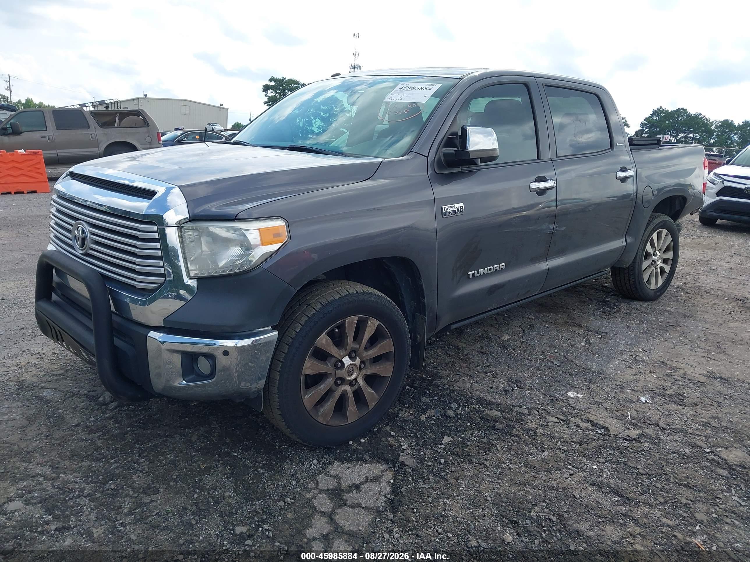 2017 TOYOTA TUNDRA LIMITED 5.7L V8 — I2