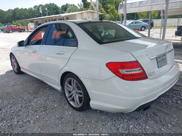 2012 MERCEDES-BENZ C 250 SPORT