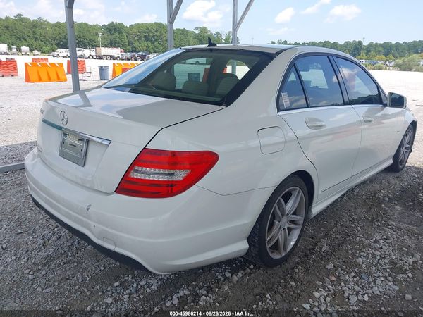2012 MERCEDES-BENZ C 250 SPORT