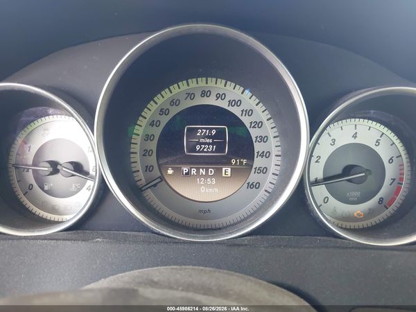 2012 MERCEDES-BENZ C 250 SPORT