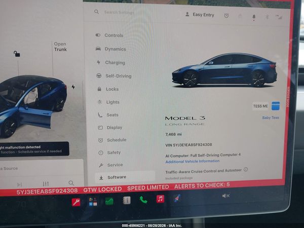 2025 TESLA MODEL 3 — I7