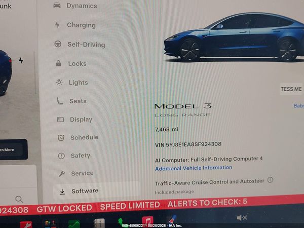 2025 TESLA MODEL 3 — I118