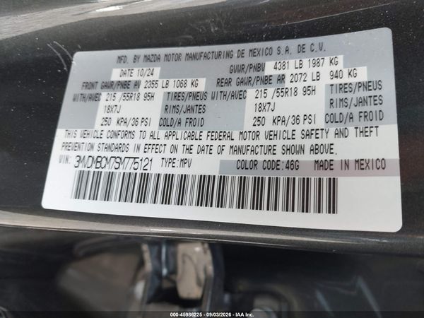 2025 MAZDA CX-30 2.5 S PREFERRED PACKAGE — I9