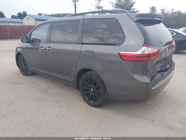 2017 TOYOTA SIENNA XLE 7 PASSENGER