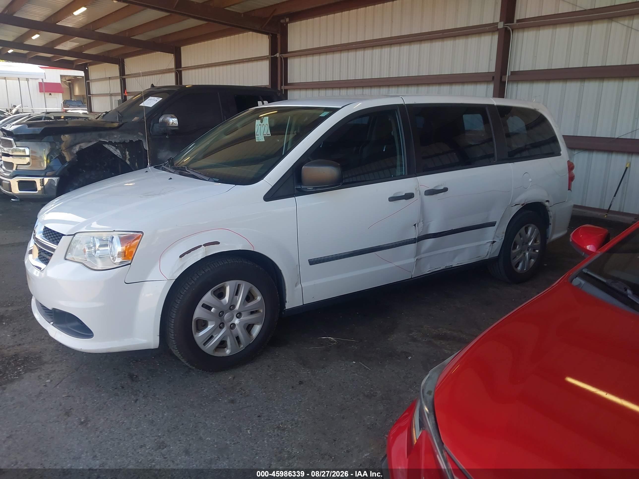 2015 DODGE GRAND CARAVAN AMERICAN VALUE PKG — I2