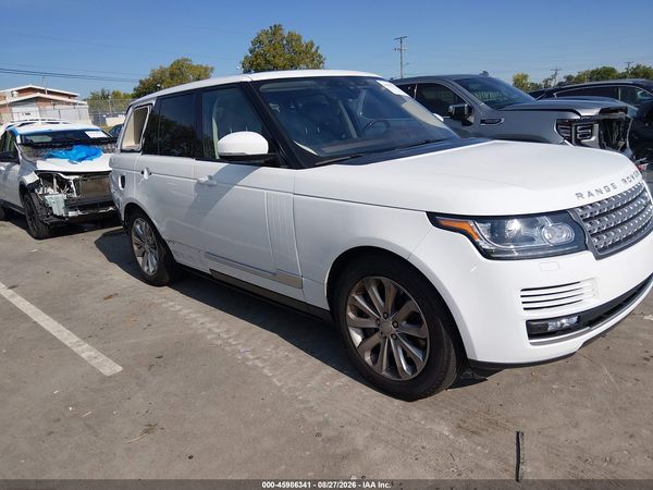 2017 LAND ROVER RANGE ROVER 3.0L V6 SUPERCHARGED HSE — I1
