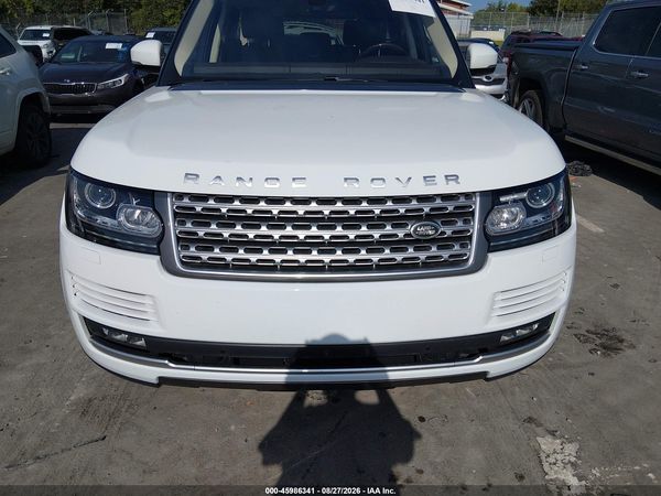 2017 LAND ROVER RANGE ROVER 3.0L V6 SUPERCHARGED HSE — I115