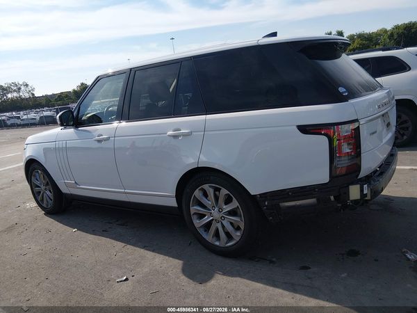 2017 LAND ROVER RANGE ROVER 3.0L V6 SUPERCHARGED HSE — I117