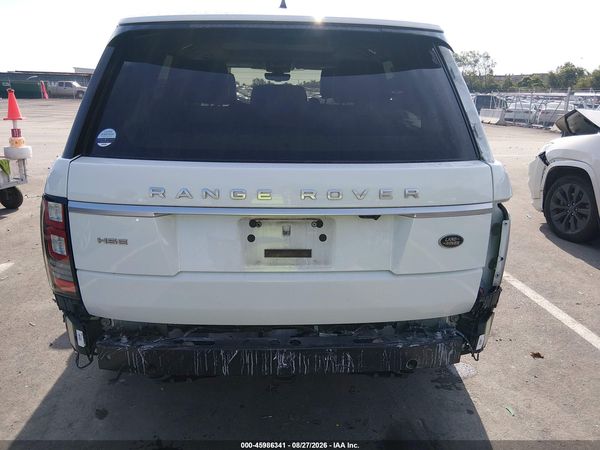 2017 LAND ROVER RANGE ROVER 3.0L V6 SUPERCHARGED HSE — I119